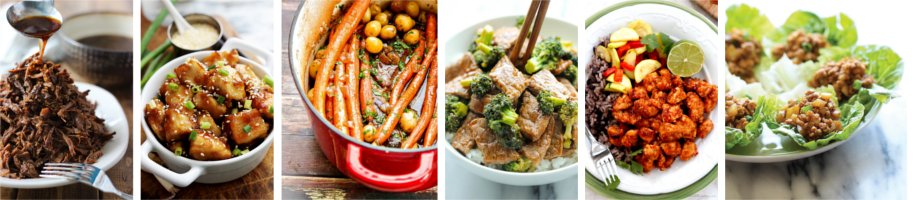 Slow Cooker Balsamic Roast | Baked Sesame Chicken | Chuck Roast With Balsamic and Dijon | Easy Beef Broccoli | SweetFire Chipotle Chicken | Chicken Lettuce Wraps